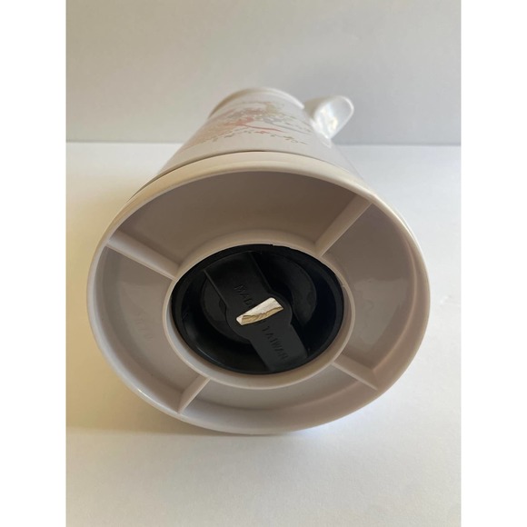 Vintage King White Flower Basket Coffee‎ Carafe Thermo Pitcher - Picture 6 of 11